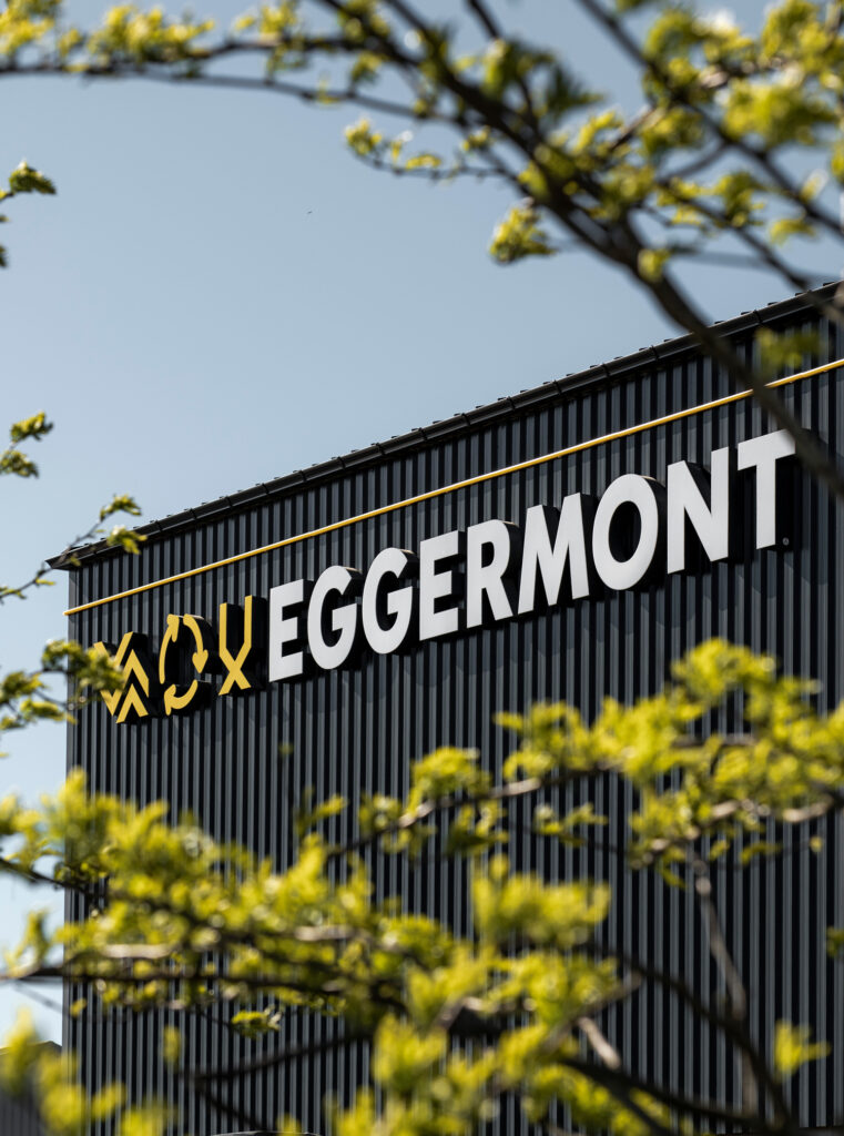Logo EggermontGroep Deinze Grondwerken Afbraakwerken Recyclagepark Betoncentrale